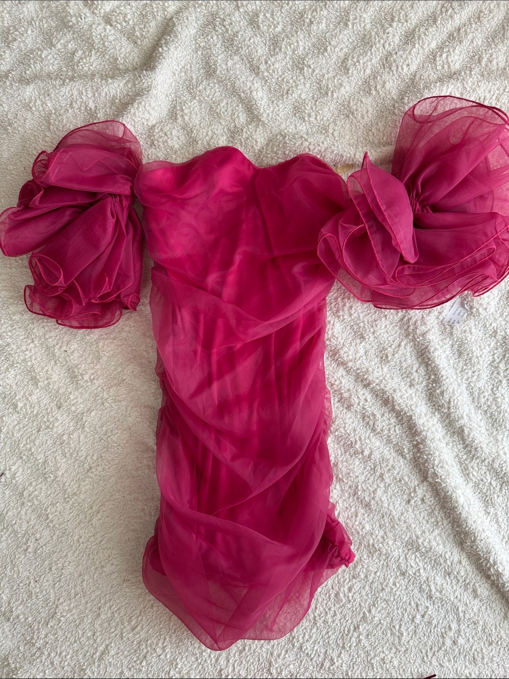Vintage 80’s off the shoulder dress